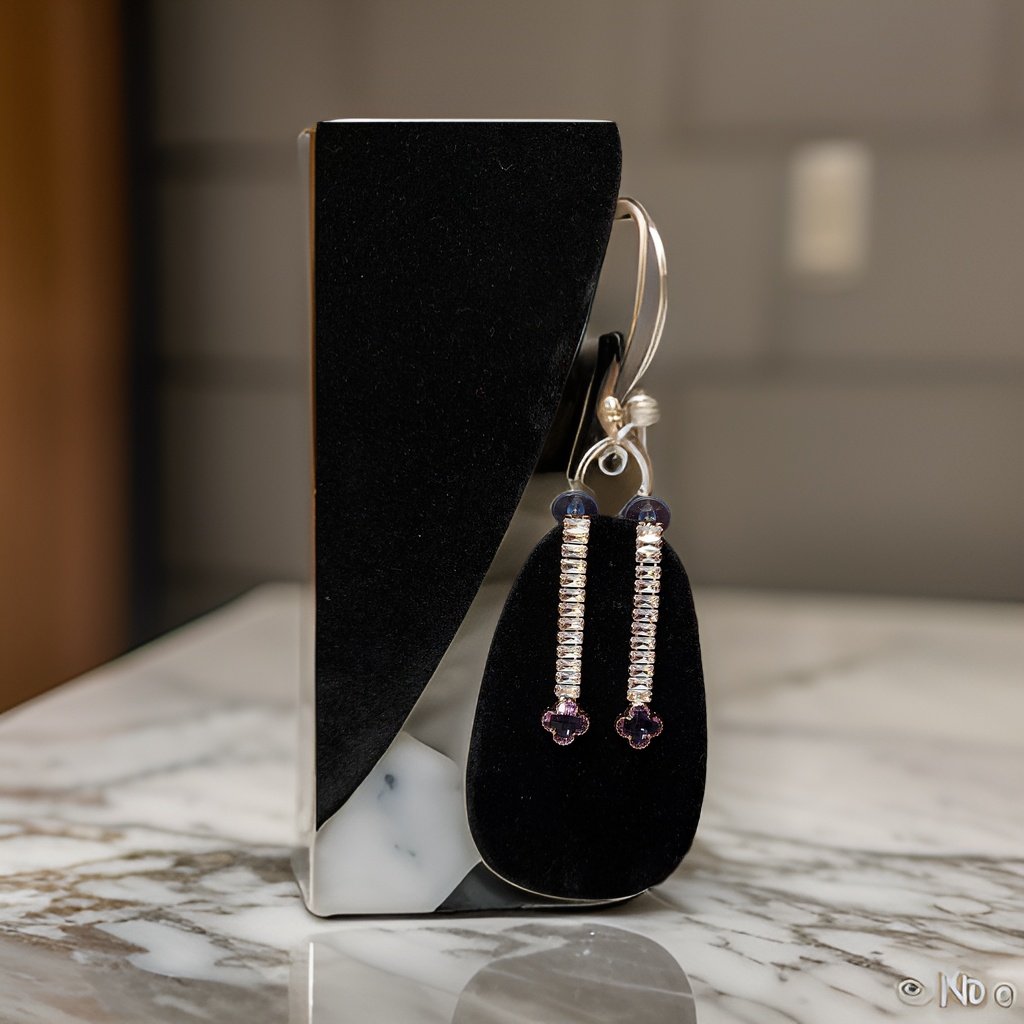 This beautiful earring is perfect for adding a touch of style to your look. It's crafted with care to ensure both durability and elegance. The sleek design and high-quality materials make it an ideal accessory for any occasion.