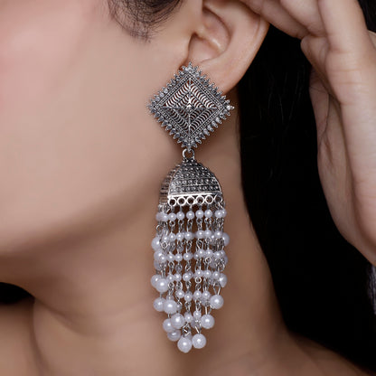 Pearl Afghani Jhumka